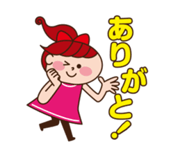 2 housewives conversation Sticker sticker #11420235