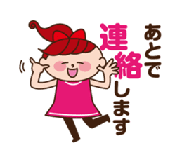 2 housewives conversation Sticker sticker #11420237