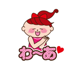 2 housewives conversation Sticker sticker #11420238