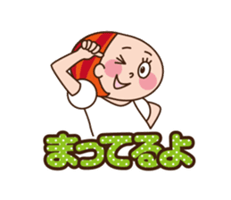 2 housewives conversation Sticker sticker #11420243