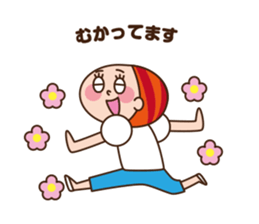 2 housewives conversation Sticker sticker #11420245