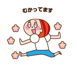 2 housewives conversation Sticker sticker #11420245