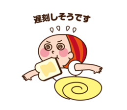 2 housewives conversation Sticker sticker #11420246