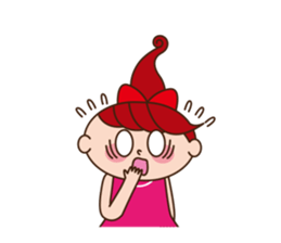 2 housewives conversation Sticker sticker #11420250