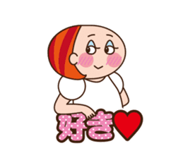 2 housewives conversation Sticker sticker #11420251