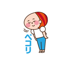 2 housewives conversation Sticker sticker #11420254