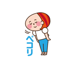 2 housewives conversation Sticker sticker #11420254