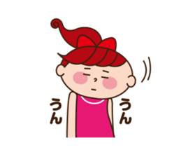 2 housewives conversation Sticker sticker #11420258