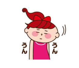 2 housewives conversation Sticker sticker #11420258