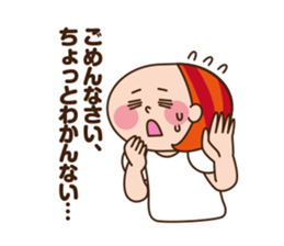 2 housewives conversation Sticker sticker #11420259