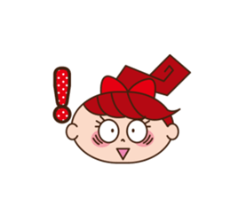 2 housewives conversation Sticker sticker #11420261