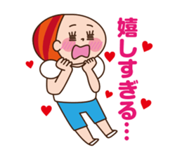 2 housewives conversation Sticker sticker #11420262