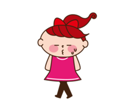 2 housewives conversation Sticker sticker #11420265