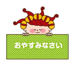 2 housewives conversation Sticker sticker #11420266