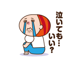 2 housewives conversation Sticker sticker #11420268