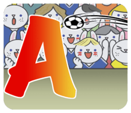 Alphabet Rabbit. sticker #11420674