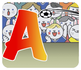 Alphabet Rabbit. sticker #11420674