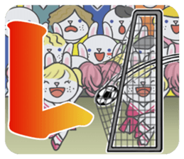 Alphabet Rabbit. sticker #11420675