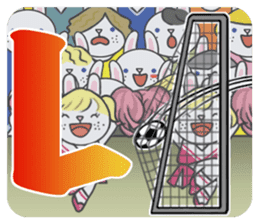 Alphabet Rabbit. sticker #11420675