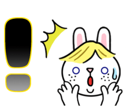 Alphabet Rabbit. sticker #11420702