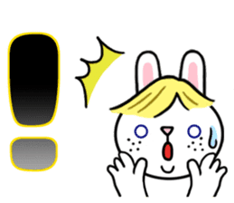 Alphabet Rabbit. sticker #11420702