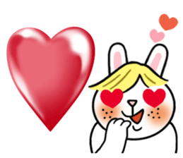 Alphabet Rabbit. sticker #11420704