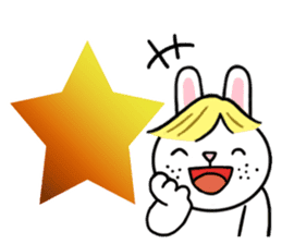 Alphabet Rabbit. sticker #11420705