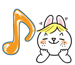 Alphabet Rabbit. sticker #11420706