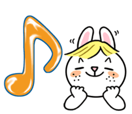 Alphabet Rabbit. sticker #11420706