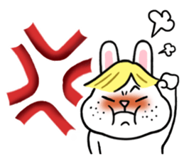 Alphabet Rabbit. sticker #11420707