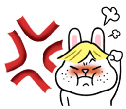 Alphabet Rabbit. sticker #11420707