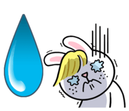 Alphabet Rabbit. sticker #11420708