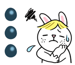 Alphabet Rabbit. sticker #11420709