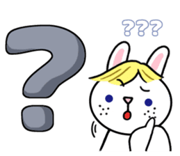 Alphabet Rabbit. sticker #11420710