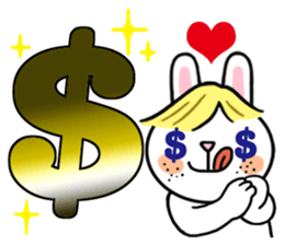 Alphabet Rabbit. sticker #11420711