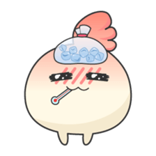 Cat and Mysterious friend sticker #11420925