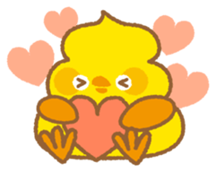 Soft ice cream chick sticker #11421531