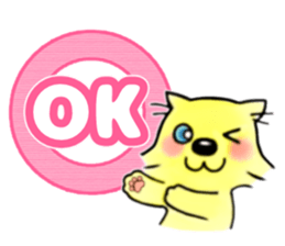 Pastel Color Dog sticker #11421552