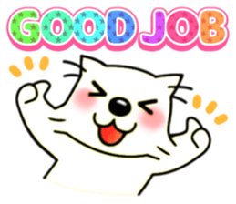 Pastel Color Dog sticker #11421559