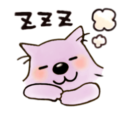 Pastel Color Dog sticker #11421563