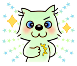Pastel Color Dog sticker #11421571