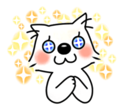 Pastel Color Dog sticker #11421580