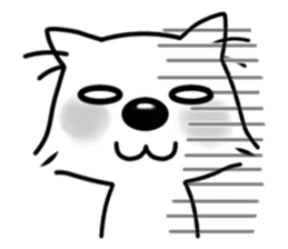 Pastel Color Dog sticker #11421586