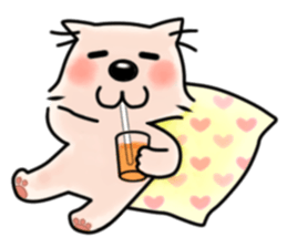 Pastel Color Dog sticker #11421590