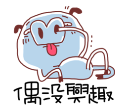 Unhappy pig sticker #11421688