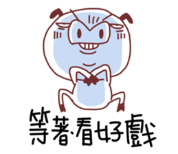 Unhappy pig sticker #11421692