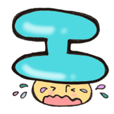 I'll combine Mr. katakana mushroom! 1 sticker #11421875