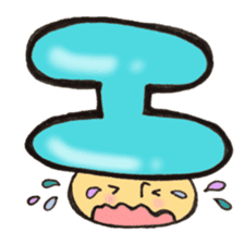 I'll combine Mr. katakana mushroom! 1 sticker #11421875