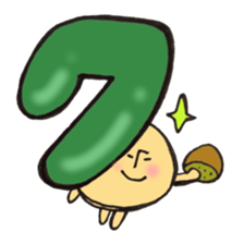 I'll combine Mr. katakana mushroom! 1 sticker #11421881