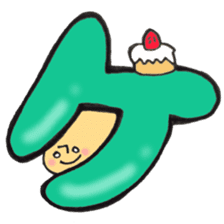 I'll combine Mr. katakana mushroom! 1 sticker #11421883